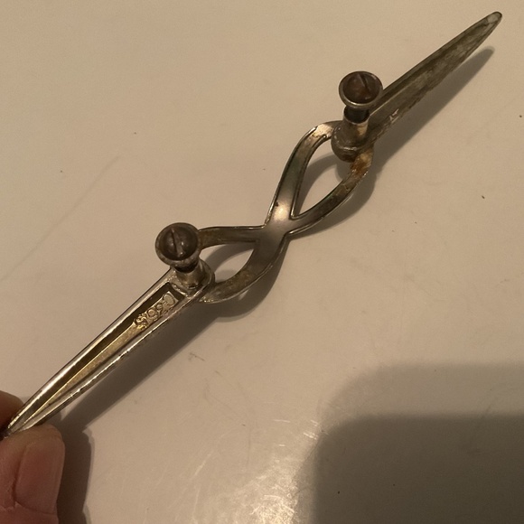 Vintage 2 atomic metal pulls for furniture- hard to find design- used - Picture 3 of 8